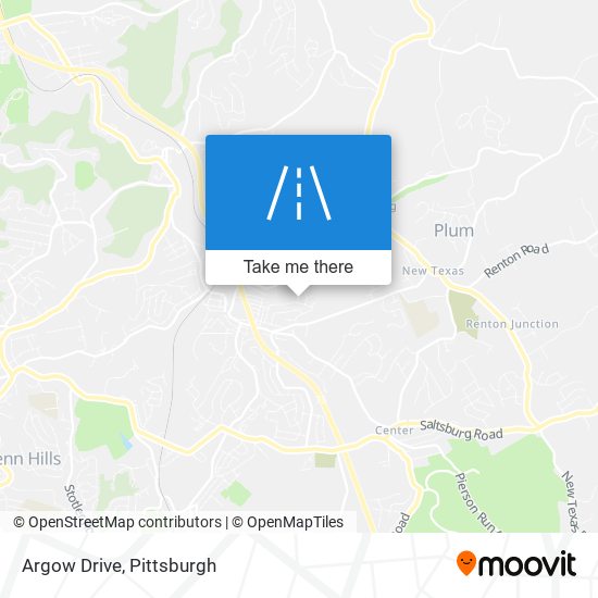 Argow Drive map