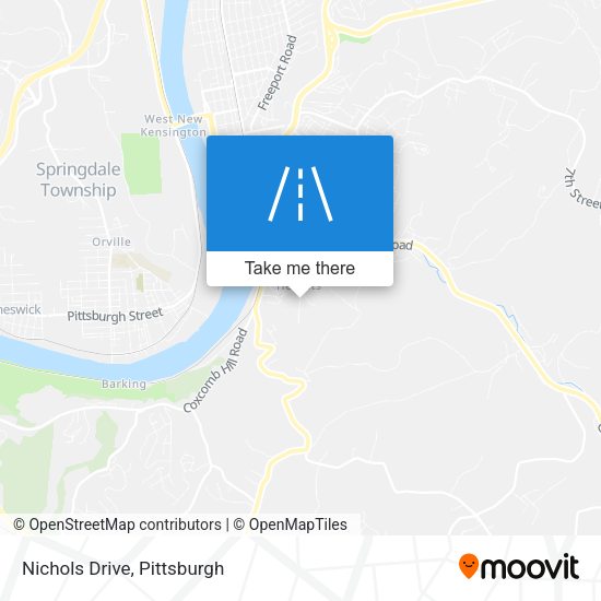 Mapa de Nichols Drive