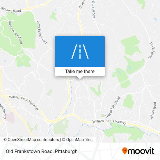 Old Frankstown Road map
