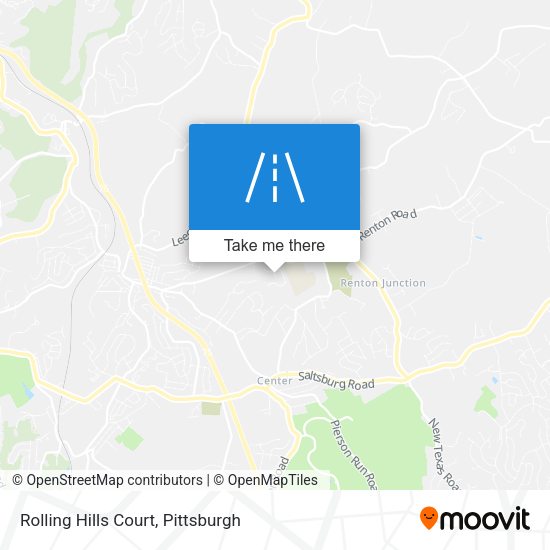 Rolling Hills Court map