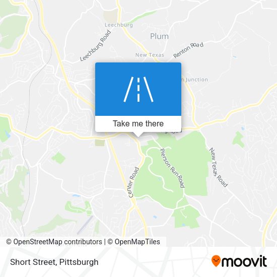 Mapa de Short Street