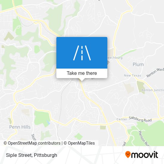Mapa de Siple Street