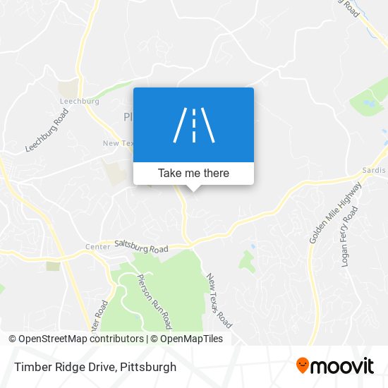 Mapa de Timber Ridge Drive