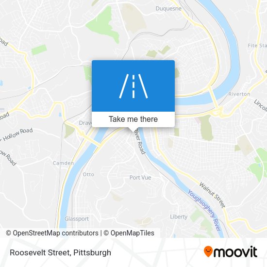 Roosevelt Street map