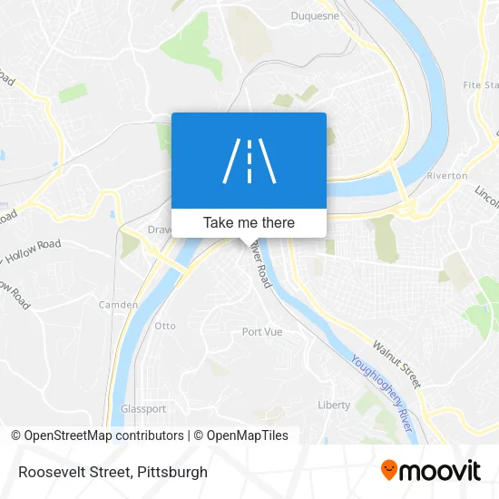 Roosevelt Street map