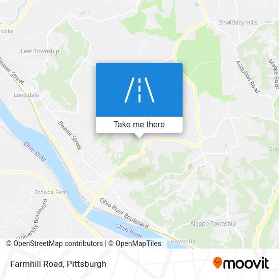 Mapa de Farmhill Road