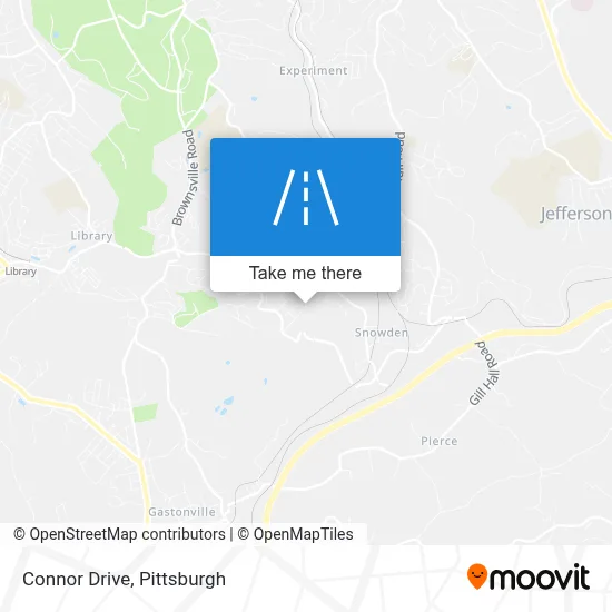 Connor Drive map