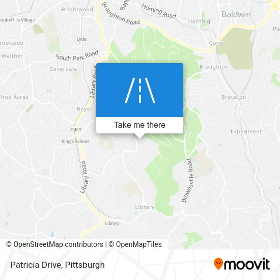 Mapa de Patricia Drive