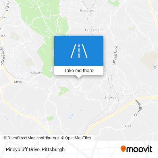 Pineybluff Drive map