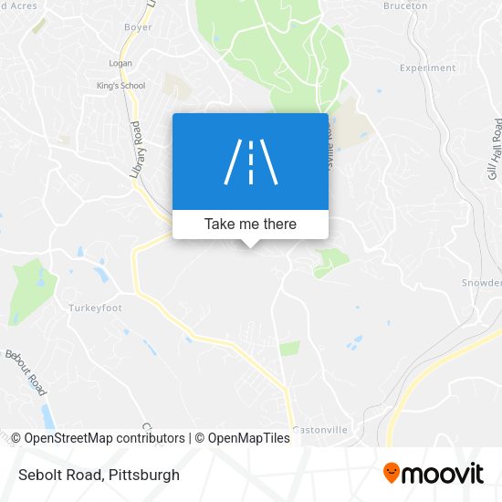 Mapa de Sebolt Road