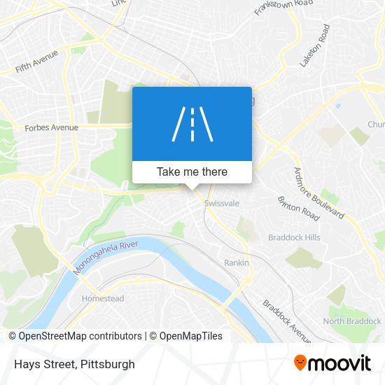 Mapa de Hays Street