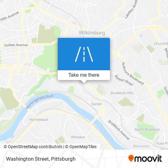 Mapa de Washington Street