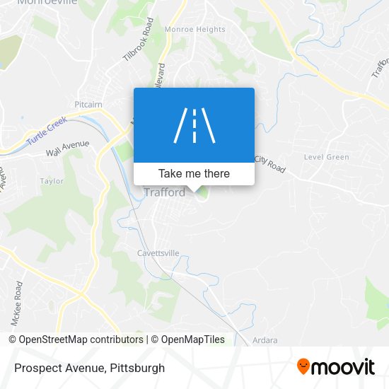 Mapa de Prospect Avenue