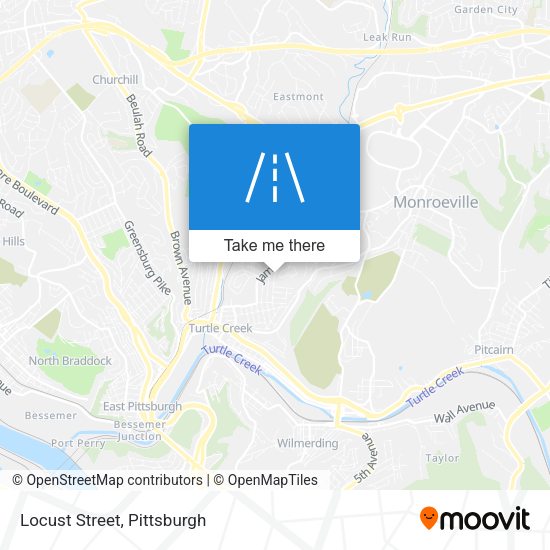 Mapa de Locust Street