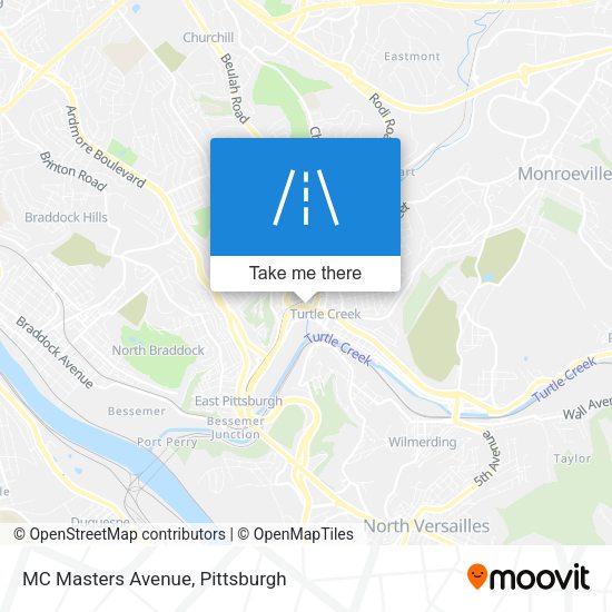 MC Masters Avenue map