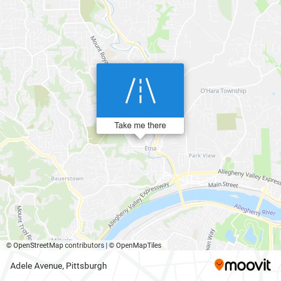 Adele Avenue map