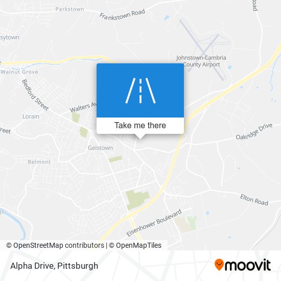 Mapa de Alpha Drive