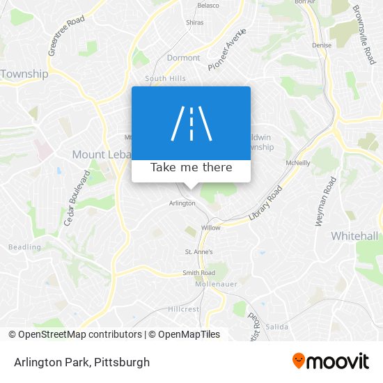 Arlington Park map