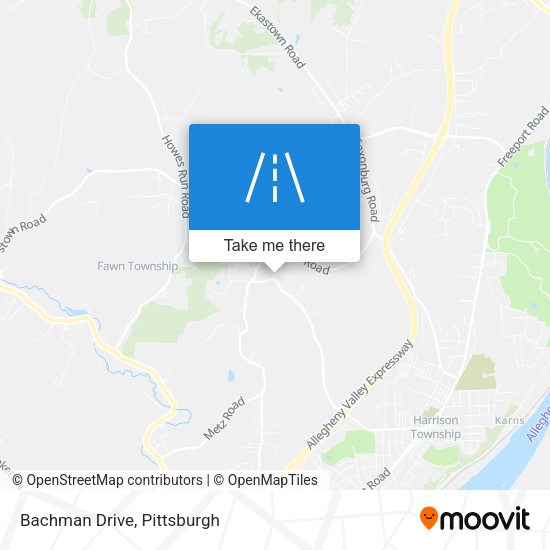 Mapa de Bachman Drive