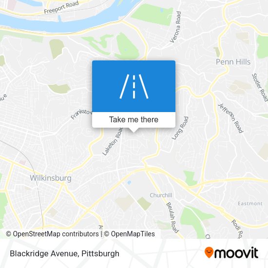 Blackridge Avenue map
