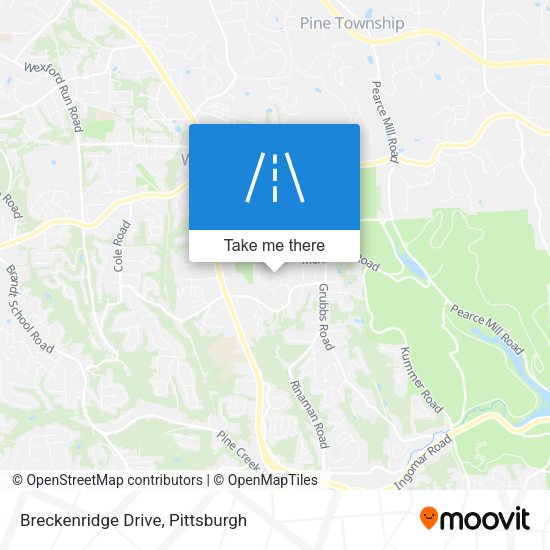 Breckenridge Drive map
