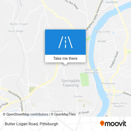 Butler Logan Road map