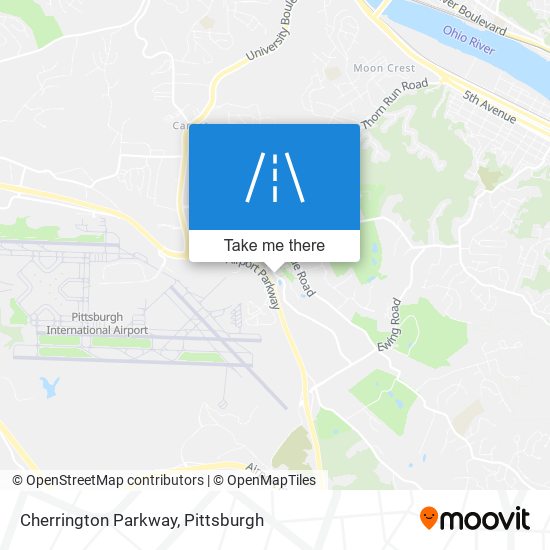 Mapa de Cherrington Parkway