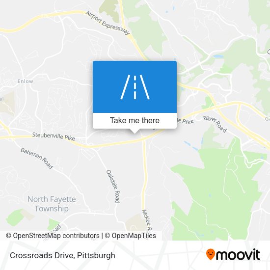 Crossroads Drive map