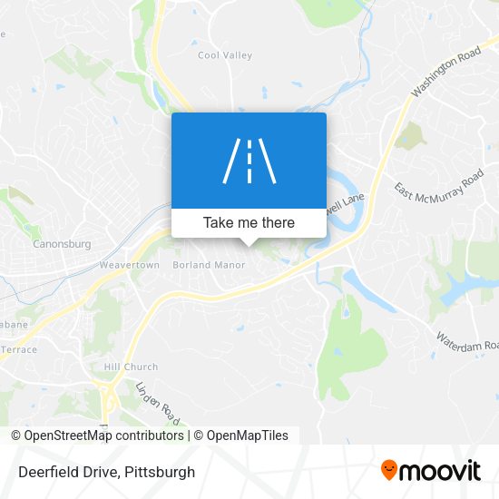 Mapa de Deerfield Drive