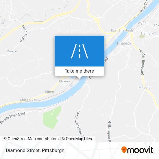 Mapa de Diamond Street