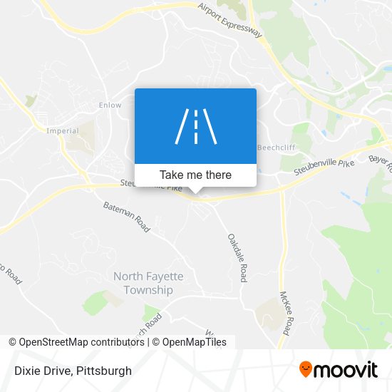Mapa de Dixie Drive