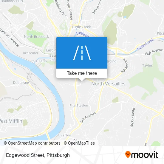 Edgewood Street map
