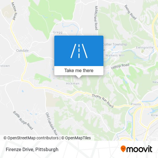 Mapa de Firenze Drive