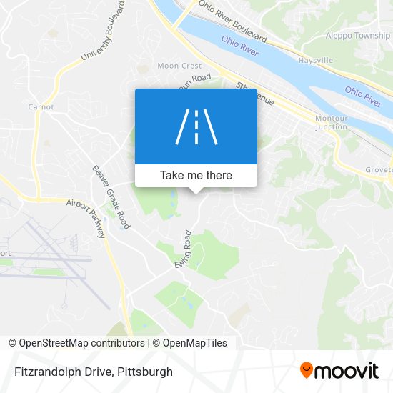 Mapa de Fitzrandolph Drive