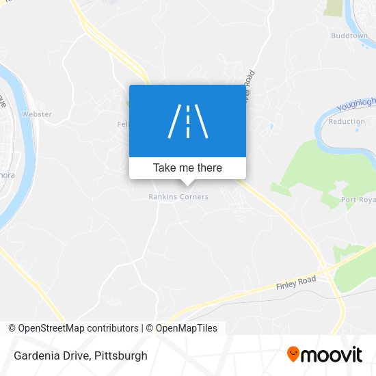 Mapa de Gardenia Drive