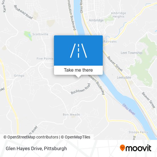 Mapa de Glen Hayes Drive