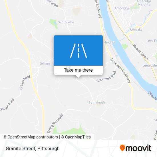 Mapa de Granite Street
