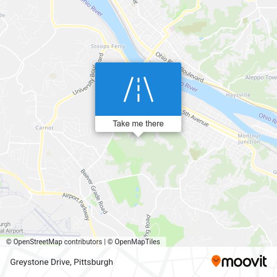 Mapa de Greystone Drive