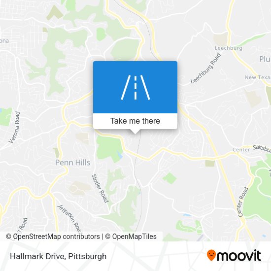 Mapa de Hallmark Drive