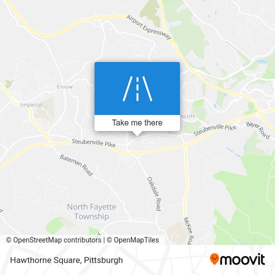 Mapa de Hawthorne Square