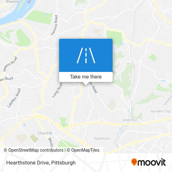 Hearthstone Drive map
