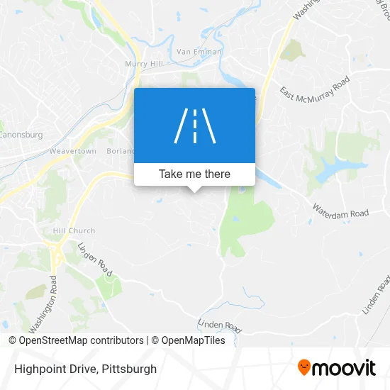 Highpoint Drive map