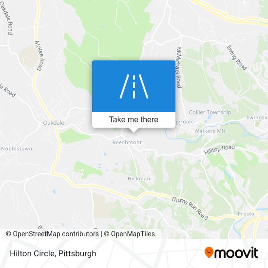Mapa de Hilton Circle