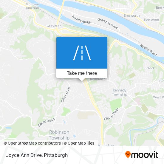 Joyce Ann Drive map