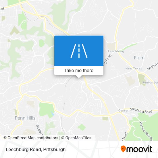 Mapa de Leechburg Road