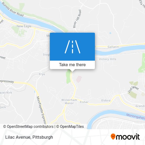 Mapa de Lilac Avenue