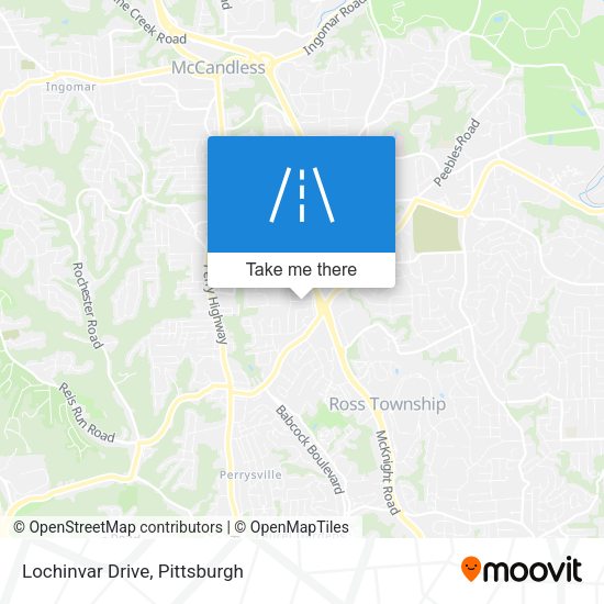 Mapa de Lochinvar Drive