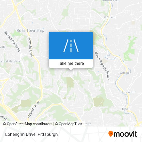 Lohengrin Drive map
