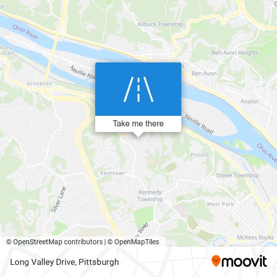 Long Valley Drive map