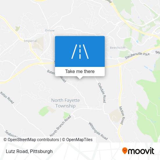 Mapa de Lutz Road